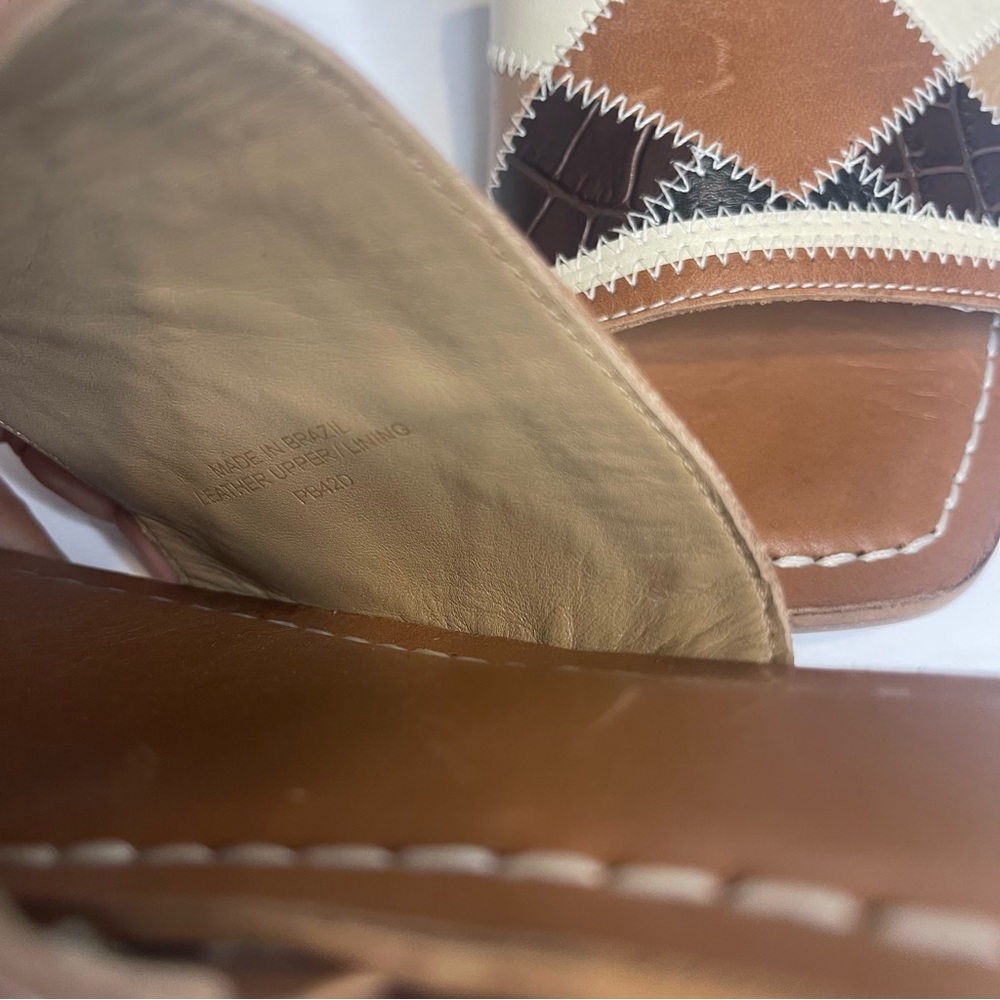 Bernardo Patchwork Obrie Sandals - image 6